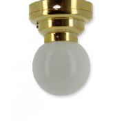 Plafonnier LED Globe Laiton