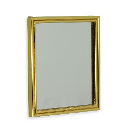 Grand miroir doré
