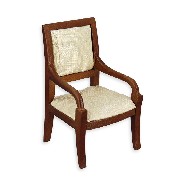 Meuble Miniature Coiffeuse En Chêne Clair - Échelle 1:12 - Style Victorien Pour Maison De Poupée