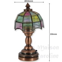 2214-bis lampe de table led tiffany