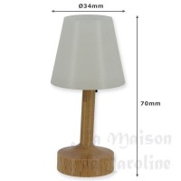 2240-bis lampe de table led bois
