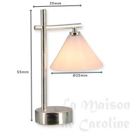 2415-bis lampe de table 12v moderne cone