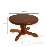 27307-bis table de cuisine merisier