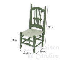 27736bis chaise verte