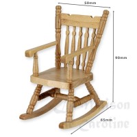 30350-bis rocking chair chene clair