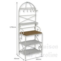 30801-bis etagere boucher metal blanc