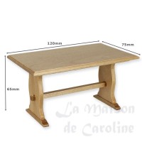 30810-bis table paysanne chene clair