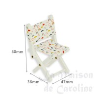 30991bis chaise de jardin blanc tissu