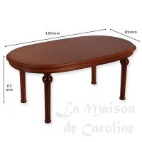 31127-bis table ovale louis xvi merisier