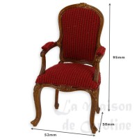 367370-bis chaise a accoudoirs l xv noyer-rouge