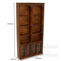 392270-bis vitrine de pharmacie double noyer