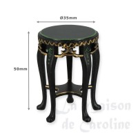 395785-bis table d appoint noir ronde motif chinois