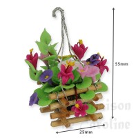 70471-bis suspension fleurs assorties