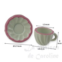 72244-bis tasse et sous-tasse rose