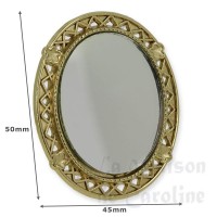 73080-bis miroir oval antique