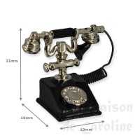 73192-bis telephone antique noir