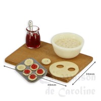 73330-bis planche a gateaux, pate et tartelettes