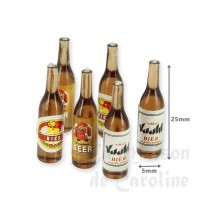 73910bis 6 bouteilles de biere