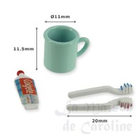 73983-bis set brosse a dent et dentifrice