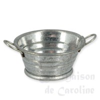 75307-bis bassine ronde en zinc