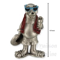852-bis miniature etain: chien