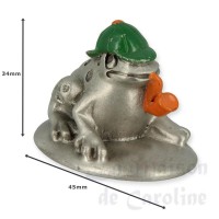 861-bis miniature etain: grenouille
