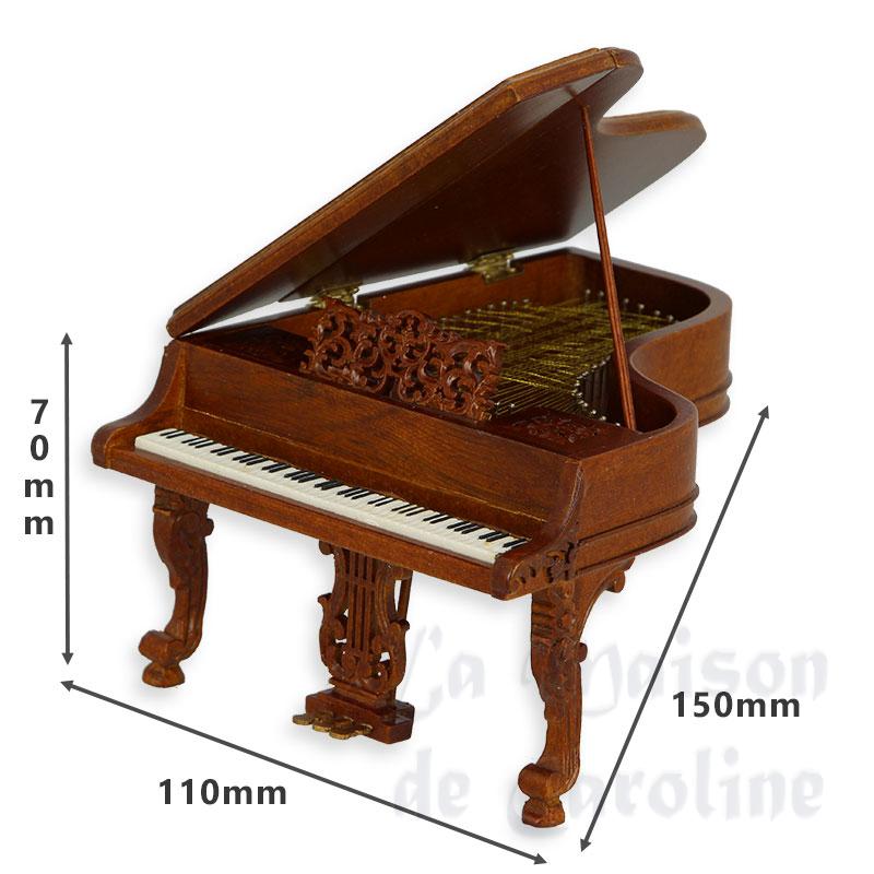 Piano à queue merisier Bilder 1