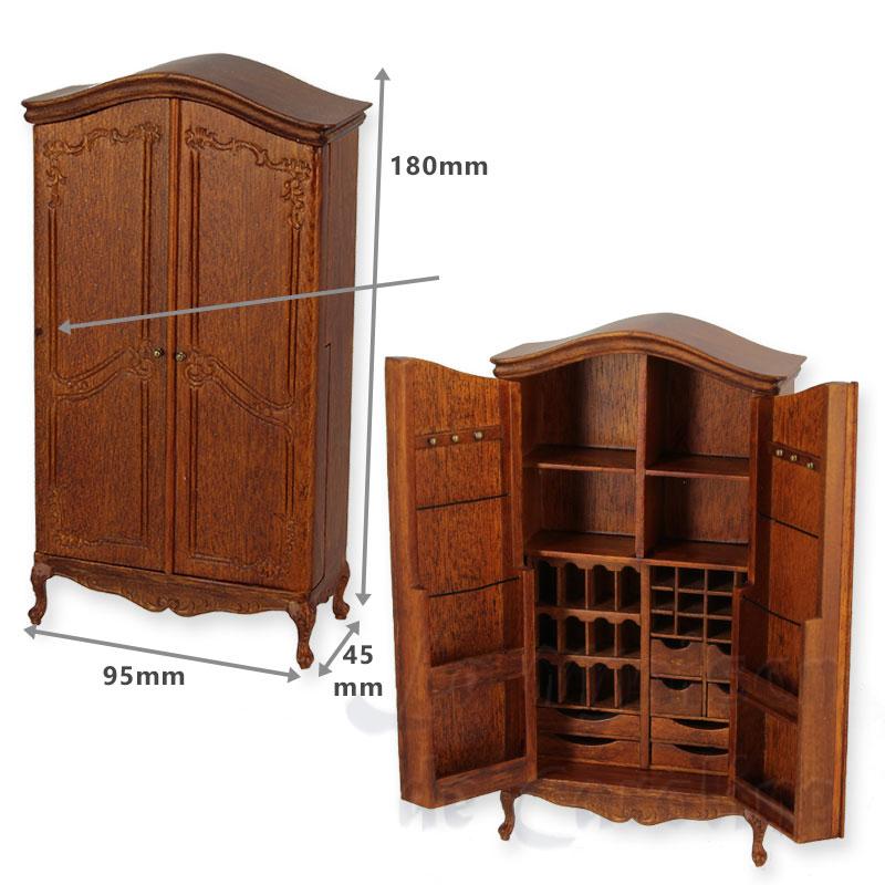 Armoire amenagee noyer avec une tâche Bilder 1