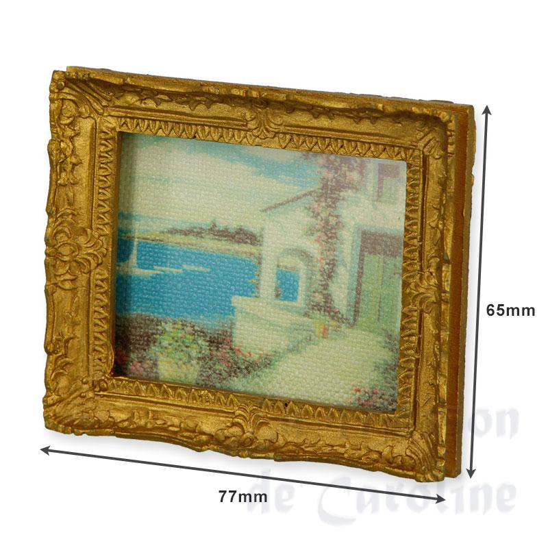 Tableau avec vitre et toile Bilder 1