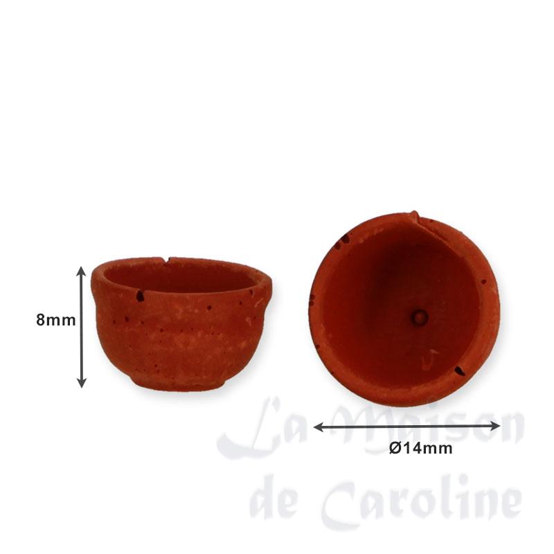 Pots en terre cuite 2pcs Bilder 1
