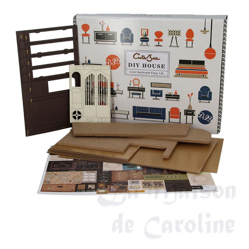 le café magique - serre-livre pour bibliothèque - book nook