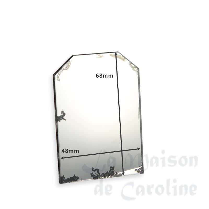Miroir avec traces de colle (petit) miniature 1/12 photo 2 Miroir avec traces de colle (petit) miniature 1/12 photo 2
