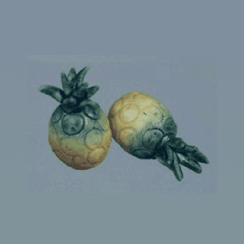 Fruit céramique ananas, Miniatures