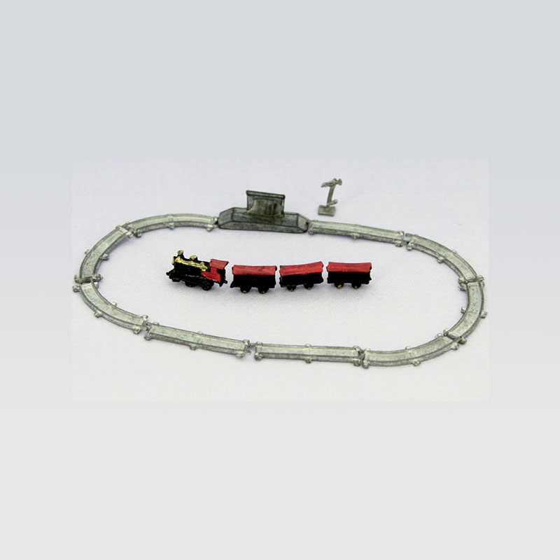 Train et rails (16pcs), Miniatures
