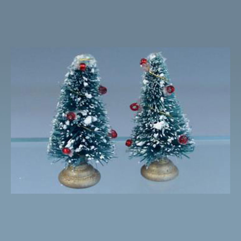 2 mini sapins de Noël, Miniatures