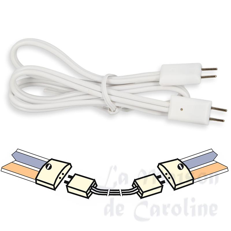 Cable de liaison entre deux 2503 pour maisons de poupées 1/12 Cable de liaison entre deux 2503 pour maisons de poupées 1/12