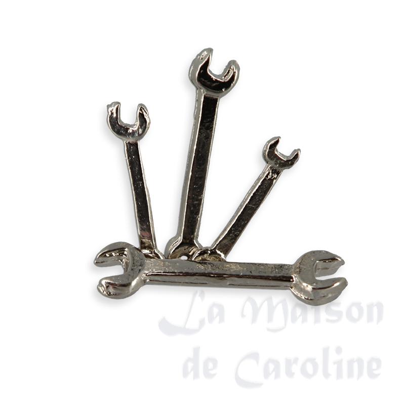 4 clés à mollettes miniature 1/12