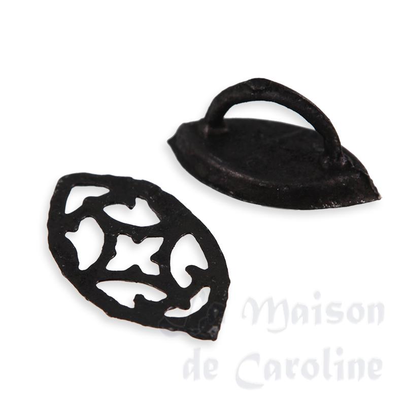 Fer à repasser avec support miniature 1/12