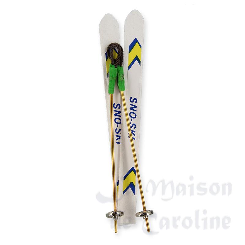 Paire de skis, Miniatures