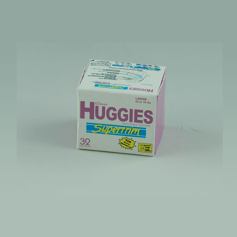 Paquet de couches Huggies, Miniatures