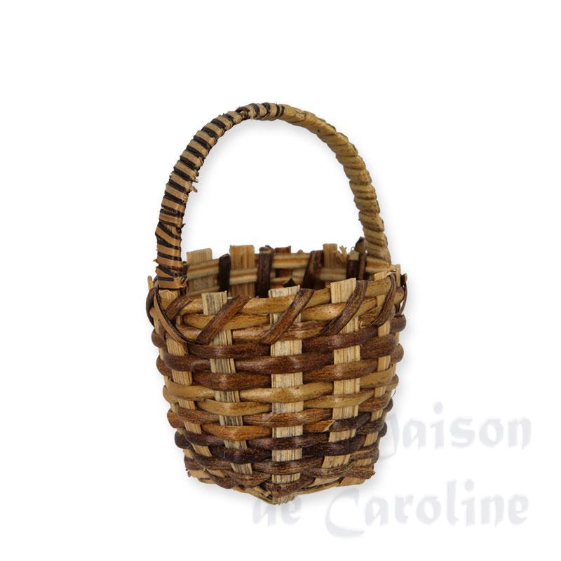 Panier rectangulaire haut miniature 1/12 Panier rectangulaire haut miniature 1/12