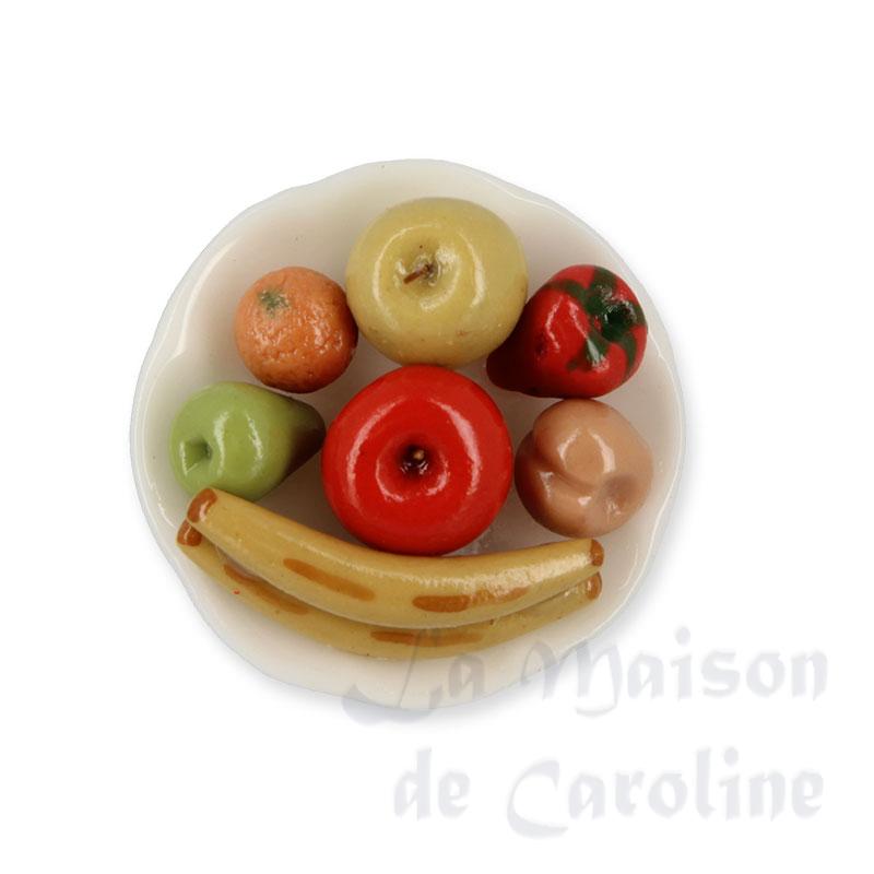 Coupe de fruits, Miniatures
