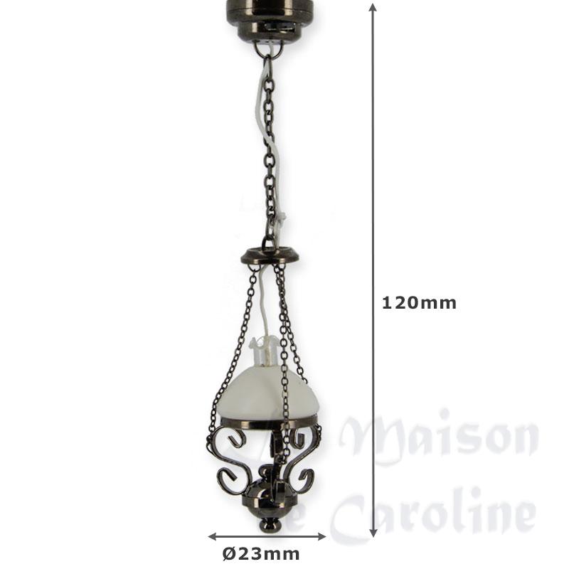 Suspension LED Petrole Noire Bilder 1