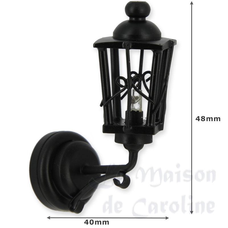 Applique LED Cochère Noire Bilder 1