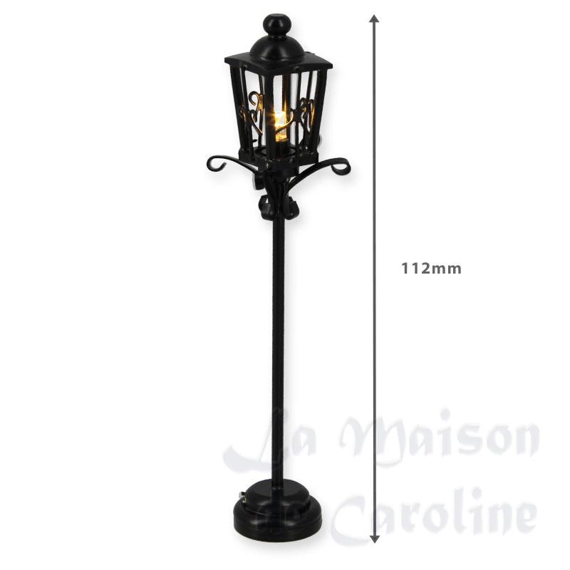 Lampadaire LED Noir Bilder 1