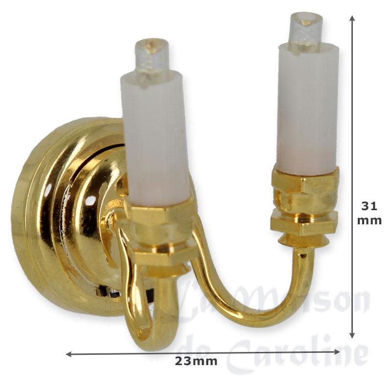 Applique LED Double Bougie Bilder 1