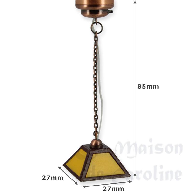Suspension LED Orange Bilder 1