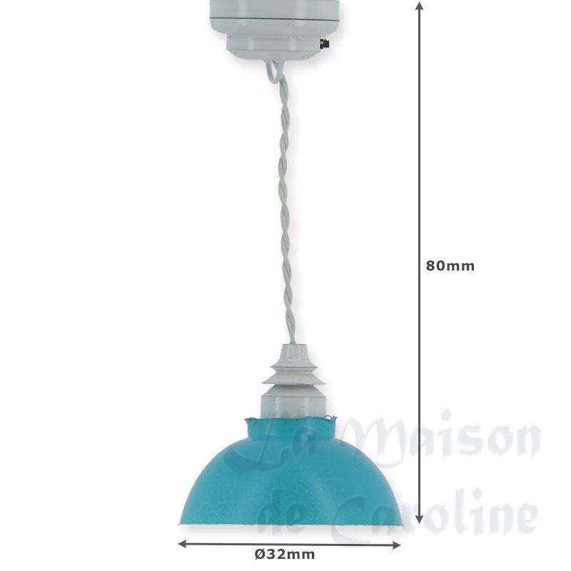 Suspension LED Bleue Bilder 1