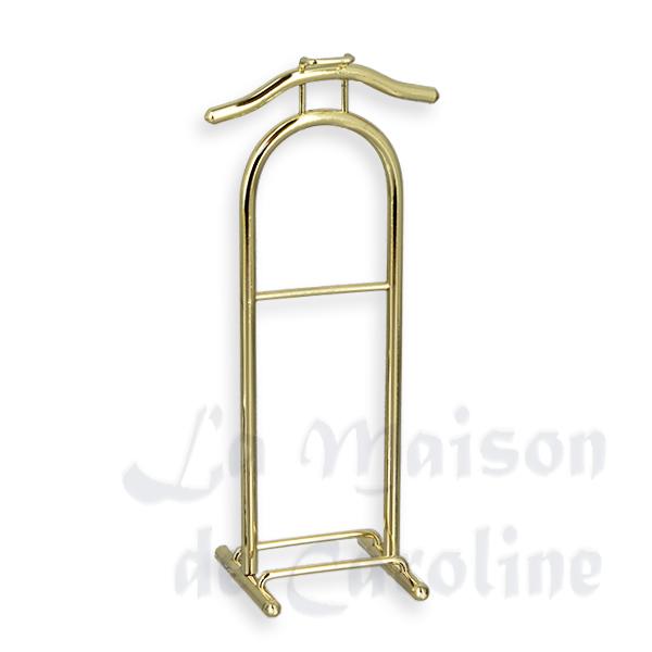 Valet doré meuble miniature 1/12