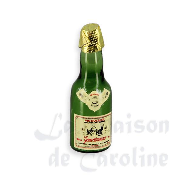 Bouteille de vin blanc miniature 1/12 Bouteille de vin blanc miniature 1/12